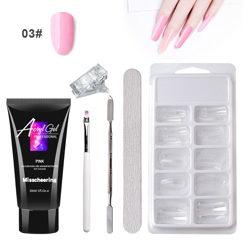 Gel cristal de construction