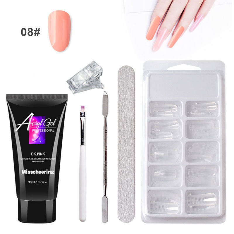 Gel cristal de construction
