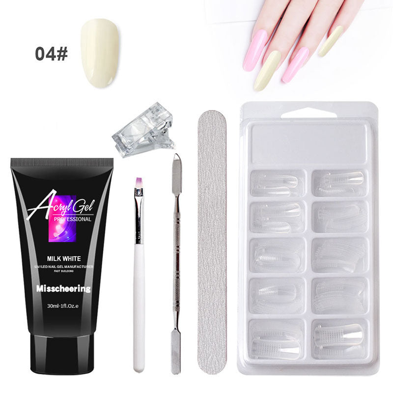 Gel cristal de construction