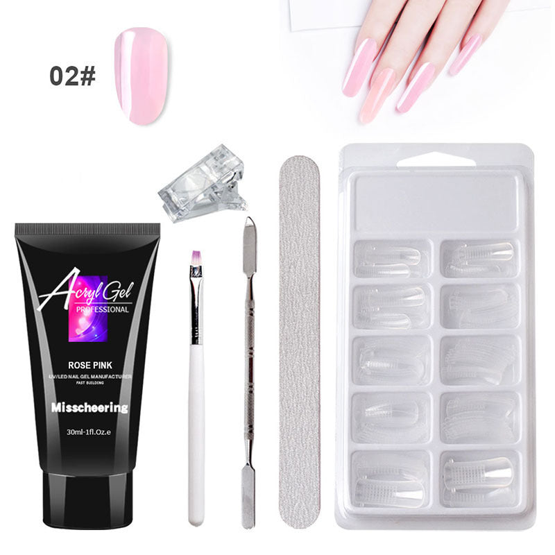 Gel cristal de construction