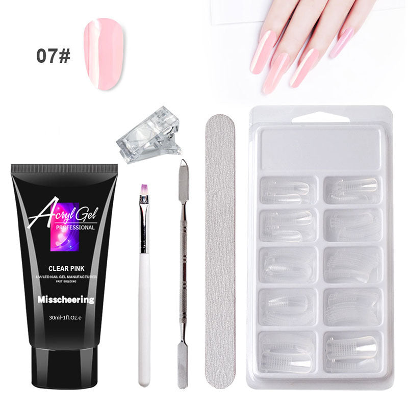 Gel cristal de construction