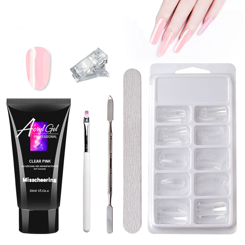 Gel cristal de construction